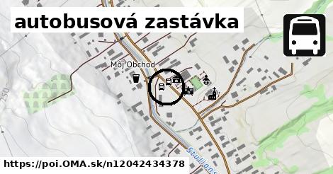 autobusová zastávka