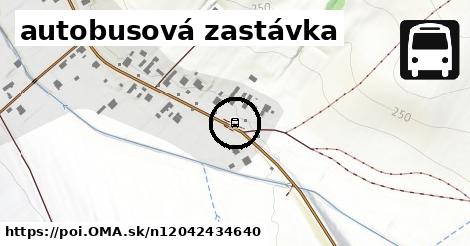 autobusová zastávka