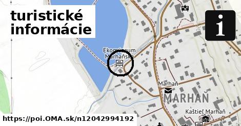 turistické informácie