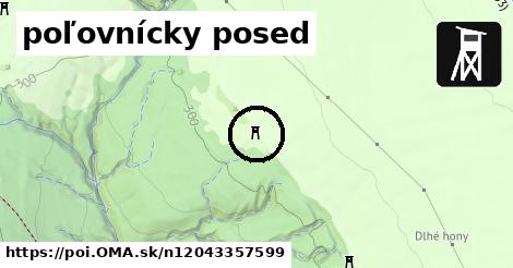 poľovnícky posed