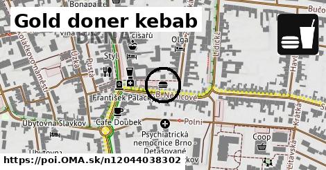 Gold doner kebab