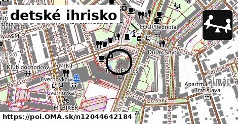 detské ihrisko