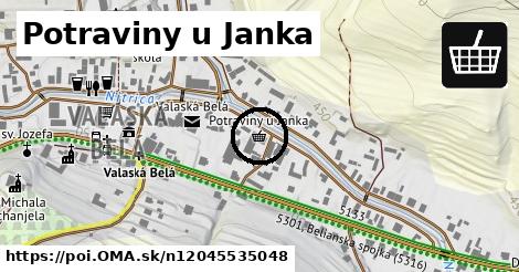 Potraviny u Janka