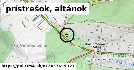 prístrešok, altánok