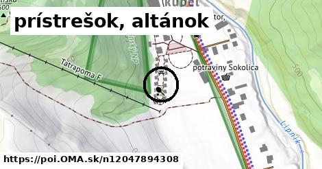 prístrešok, altánok