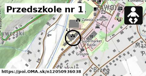 Przedszkole nr 1