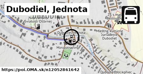 Dubodiel, Jednota