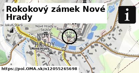 Rokokový zámek Nové Hrady