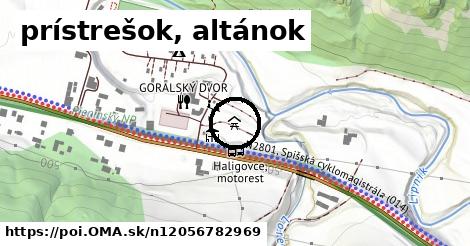 prístrešok, altánok