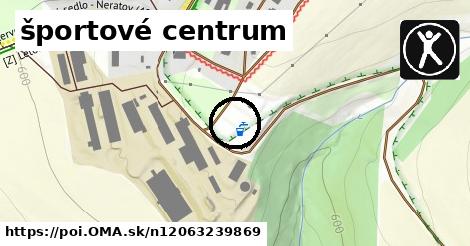 športové centrum