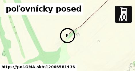 poľovnícky posed