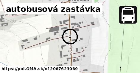 autobusová zastávka