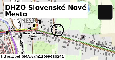 DHZO Slovenské Nové Mesto