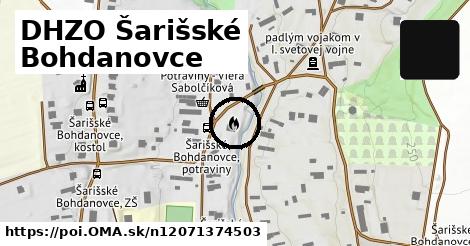 DHZO Šarišské Bohdanovce