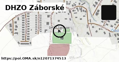 DHZO Záborské