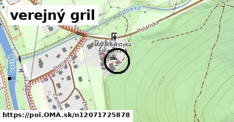 verejný gril