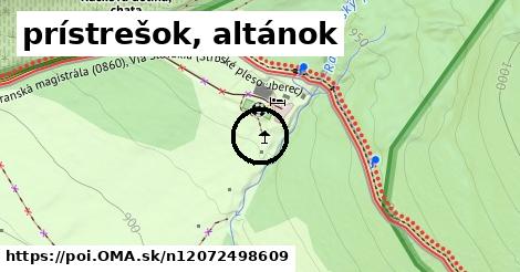 prístrešok, altánok