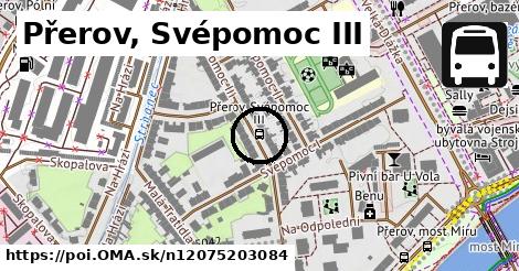 Přerov, Svépomoc III