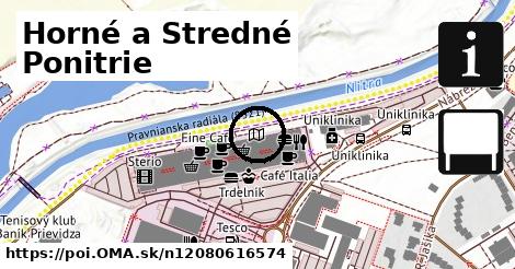 Horné a Stredné Ponitrie