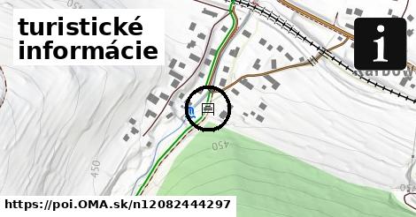 turistické informácie