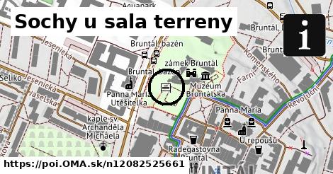 Sochy u sala terreny