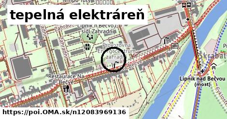 tepelná elektráreň