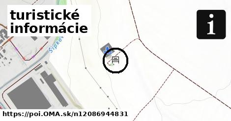 turistické informácie