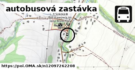 autobusová zastávka