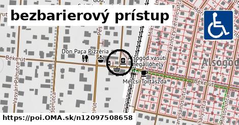 bezbarierový prístup