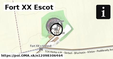 Fort XX Escot