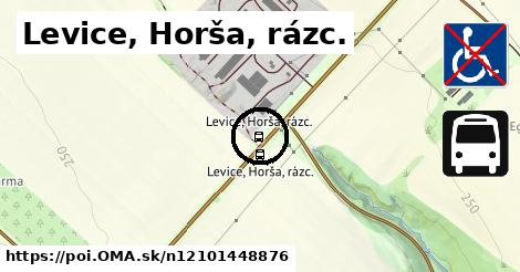 Levice, Horša, rázc.