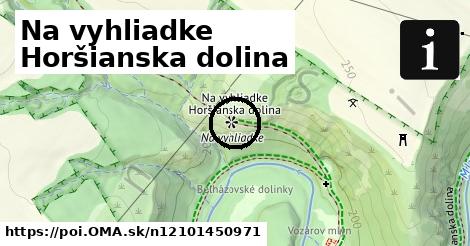 Na vyhliadke Horšianska dolina