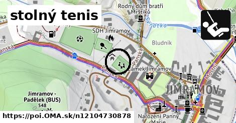 stolný tenis