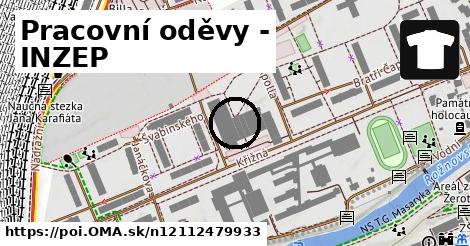 Pracovní oděvy - INZEP