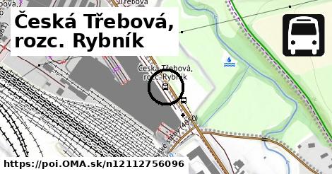 Česká Třebová, rozc. Rybník