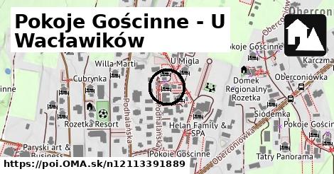 Pokoje Gościnne - U Wacławików