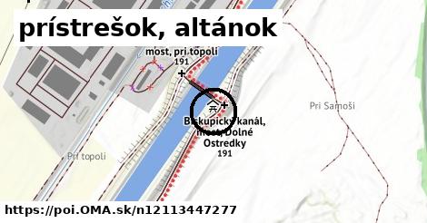 prístrešok, altánok