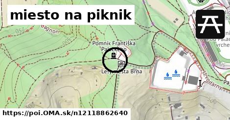 miesto na piknik