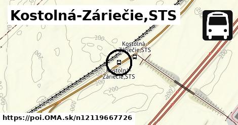 Kostolná-Záriečie,STS