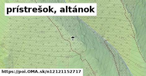 prístrešok, altánok