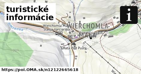 turistické informácie