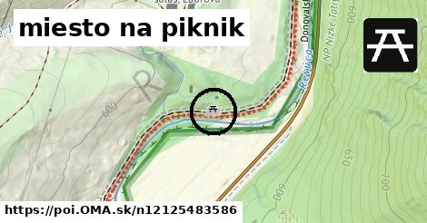 miesto na piknik