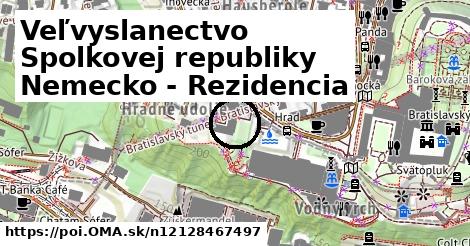 Veľvyslanectvo Spolkovej republiky Nemecko - Rezidencia