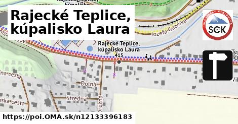 Rajecké Teplice, kúpalisko Laura