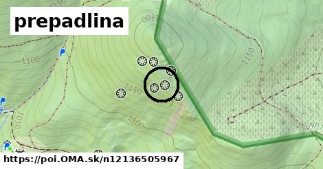 prepadlina