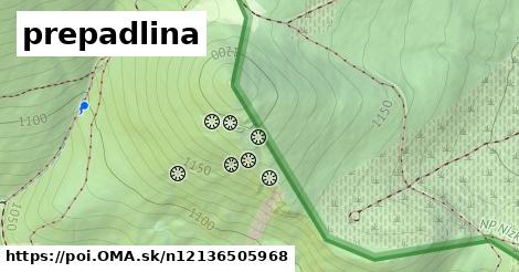 prepadlina