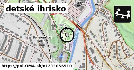 detské ihrisko