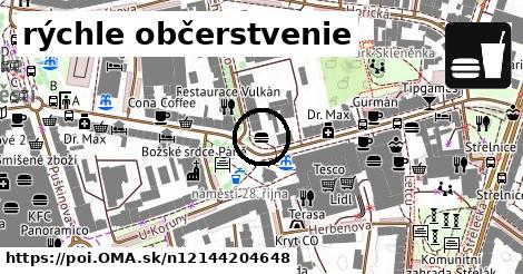 rýchle občerstvenie