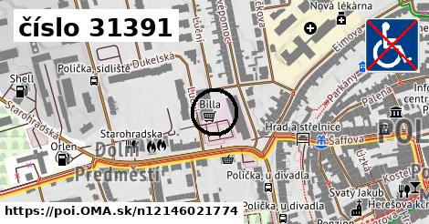 číslo 31391