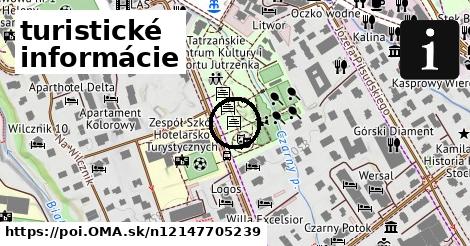 turistické informácie